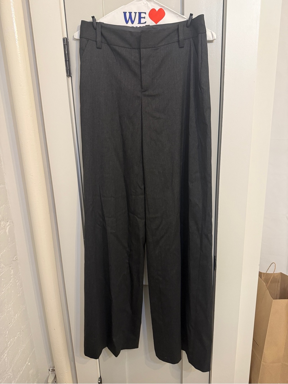Alice and Olivia Low rise Wide Leg Trousers